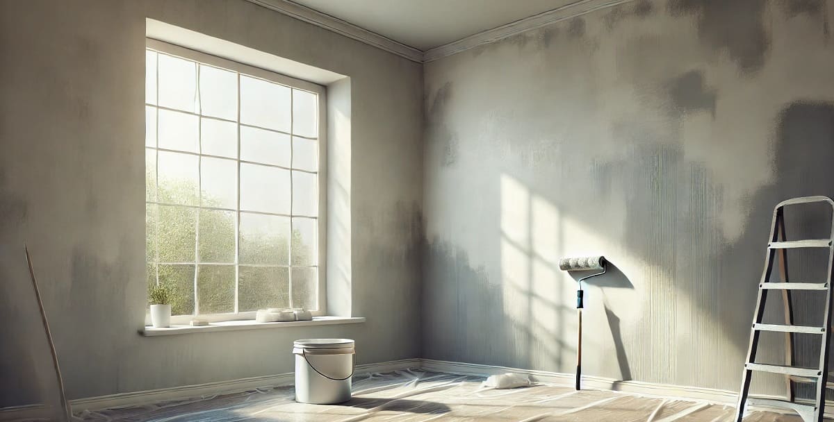 сохне ґрунтовка стін