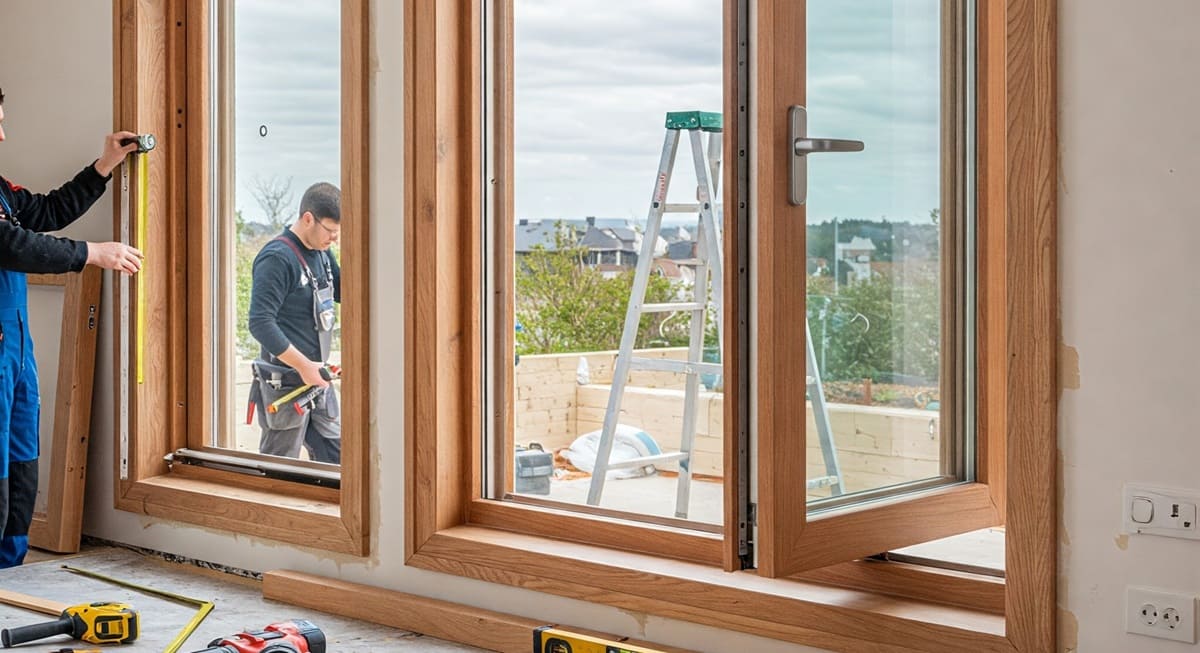 деревянные окна со стеклопакетами плюсы